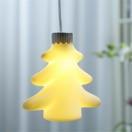 CERAMIC ORNAMENT TREE WITH LED LIGHT